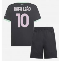 AC Milan Rafael Leao #10 Tredjedraktsett Barn 2024-25 Kortermet (+ Korte bukser)